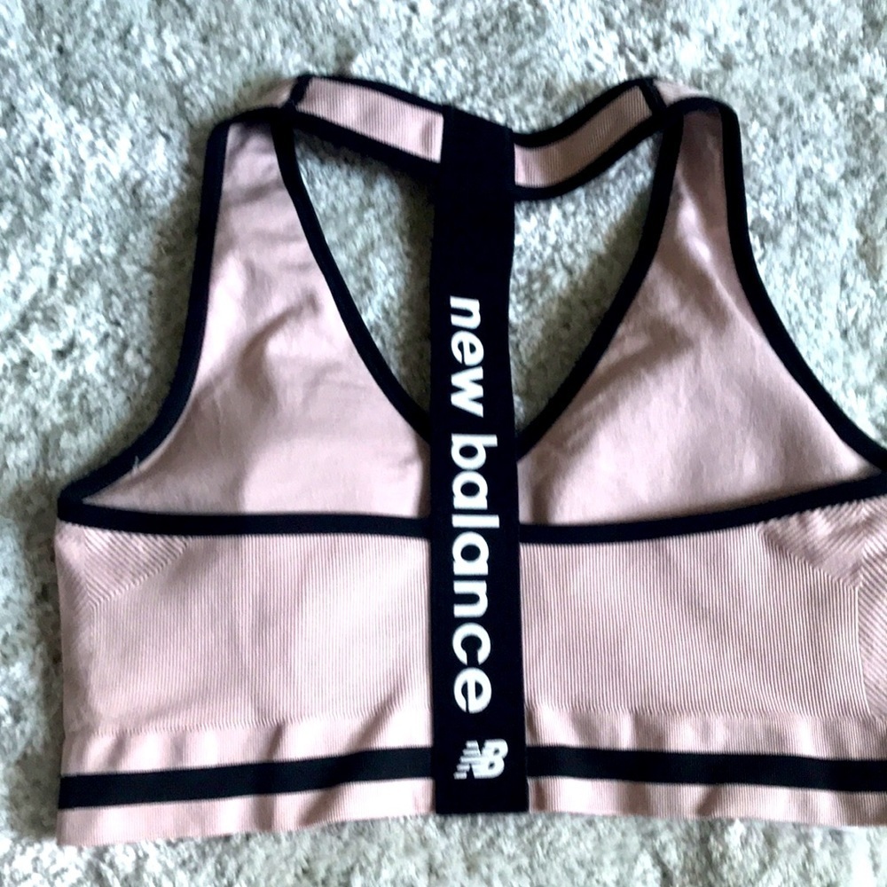 New Balance Sports Bra Space Pink XL